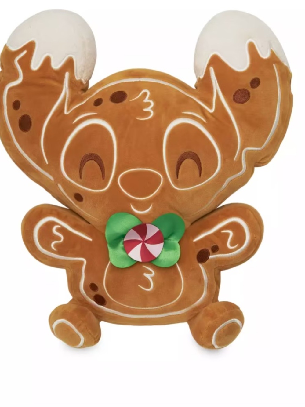Stitch Disney Holiday  13 inch munchkin Gingerbread Plush - like new (no tag)